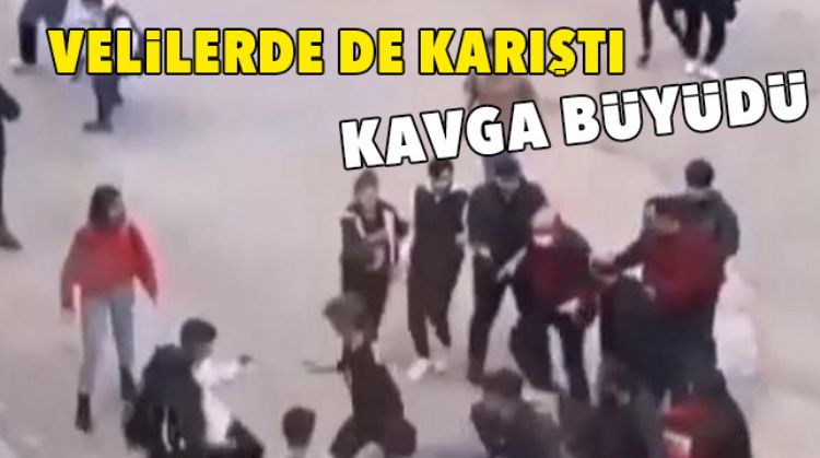 ÖĞRENCİ KAVGASINDA OLAY BÜYÜDÜ