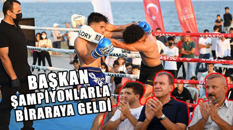 BÜYÜK GECEYE BAŞKAN’DAN ZİYARET