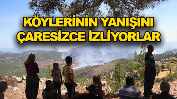 KÖYLÜLER EVLERİNİ BOŞALTTI