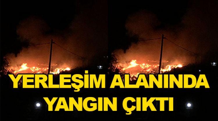 BOZYAZI’DA YANGIN