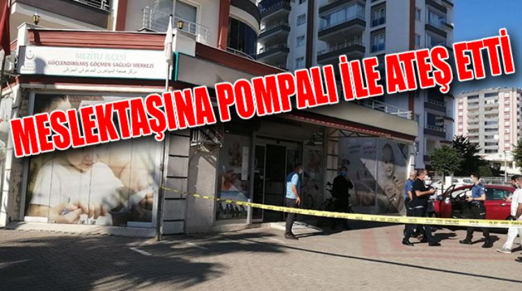 DOKTOR MESLEKTAŞINI ÖLDÜRDÜ