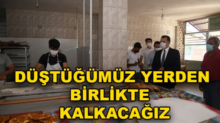 BAŞKAN ÖZYİĞİT ESNAFI ZİYARET ETTİ
