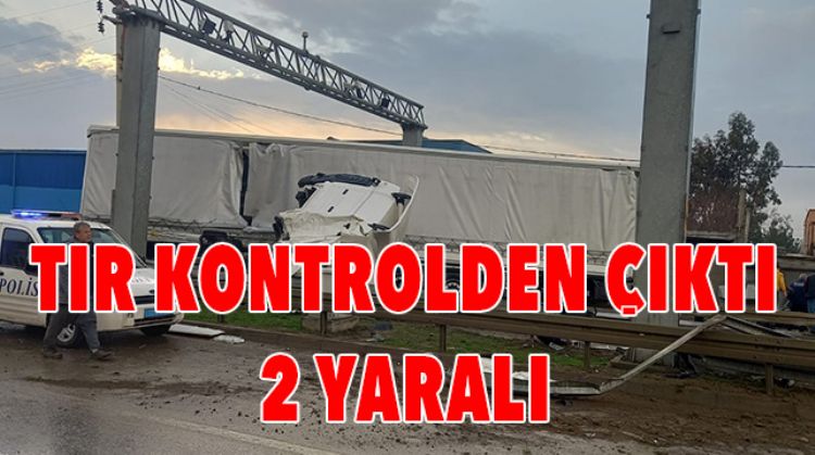 TARSUS’TA TRAFİK KAZASI
