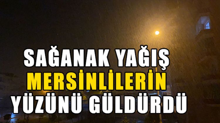 YAĞIŞ YÜZLERİ GÜLDÜRDÜ