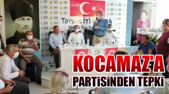 KOCAMAZ'A PARTİSİNDEN TEPKİ