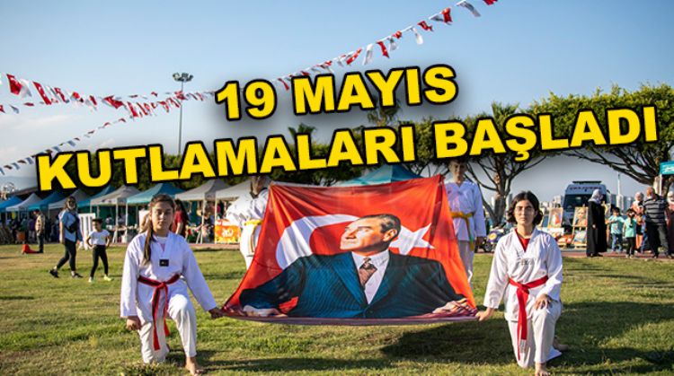 19 MAYIS COŞKUYLA KUTLANIYOR