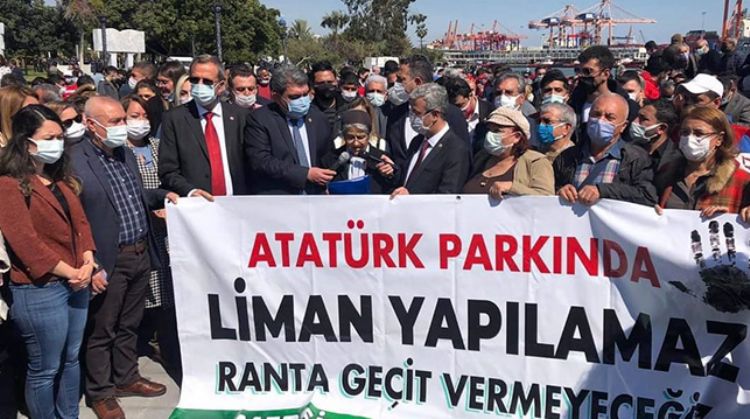 “MERSİN LİMANI GENİŞLETME PROJESİNDE HALKIN TEPKİLERİ HİÇE SAYILDI”