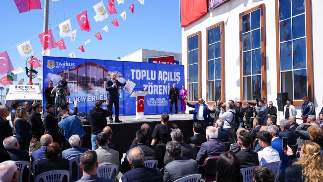 İnce'nin katılımıyla Tarsus'ta büyük açılış töreni