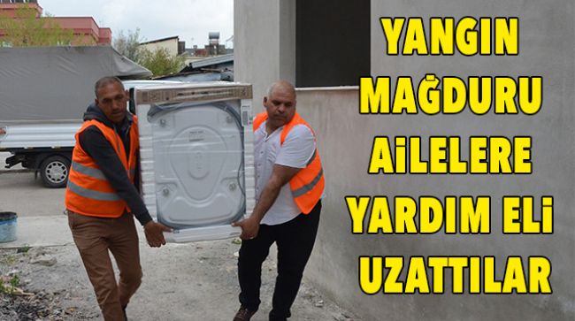 AİLELERE YARDIM ELİ BÜYÜKŞEHİRDEN GELDİ