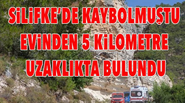 YAŞLI ADAM 30 SAAT SONRA BULUNDU