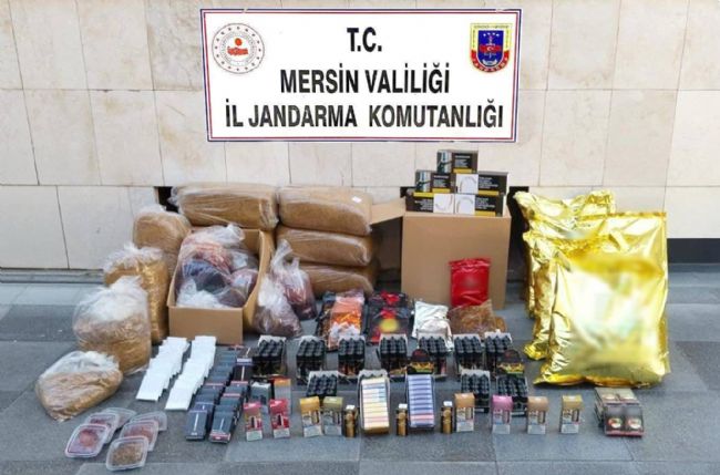 Jandarmadan kaçak makaron operasyonu