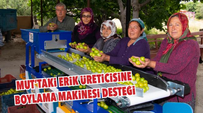 MUT’TA ÜRETİCİYE DESTEK