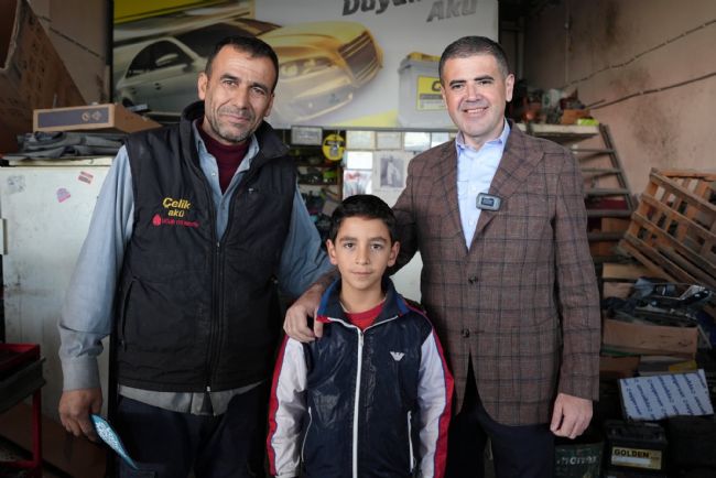 Tuncer'den Mezitli Sanayi Sitesine ziyaret