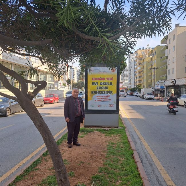 Sokak Risklerine Karşı Afiş Kampanyası