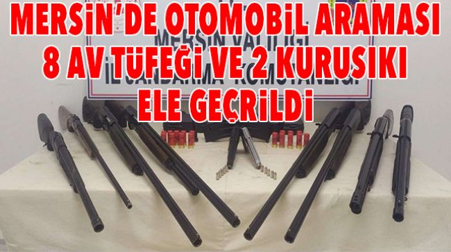 MUT’TA OTOMOBİL ARAMASINDA 2 ŞÜPHELİ GÖZALTINA ALINDI