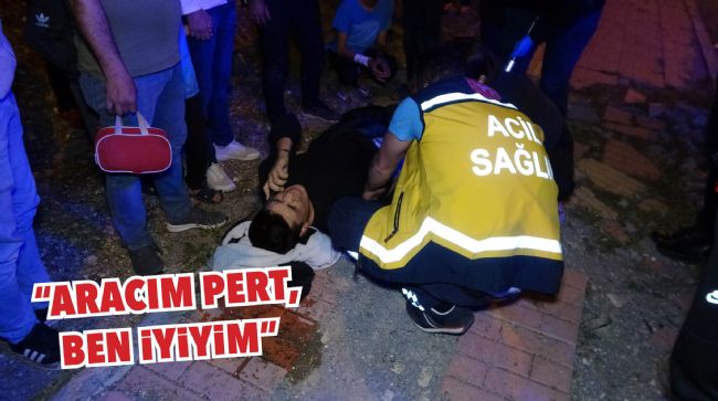 YARALI HALİYLE AKRABALARINI ARADI