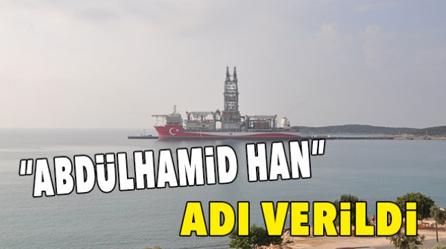 SİLİFKE’DE YER ALAN SONDAJ GEMİSİNE TÜRK BAYRAĞI İŞLENDİ