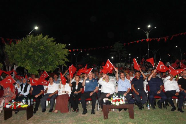 Bozyazı’da şehitler dualarla anıldı