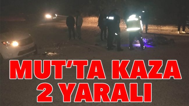 MOTOSİKLET OTOMOBİL İLE ÇARPIŞTI