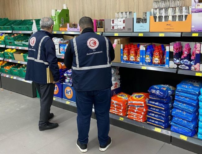 Ticaret İl Müdürlüğü Mersin’de denetim gerçekleştirdi