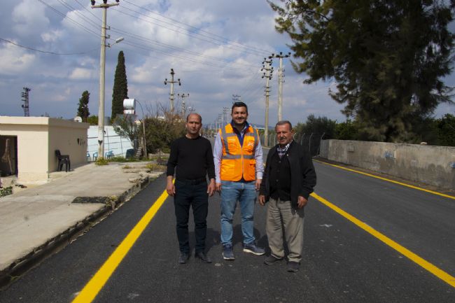 Büyükşehir, Adanalıoğlu’nda yol çalışmalarını tamamladı