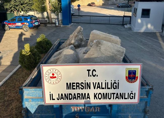Mut’ta tarihi eser operasyonu: 2 gözaltı