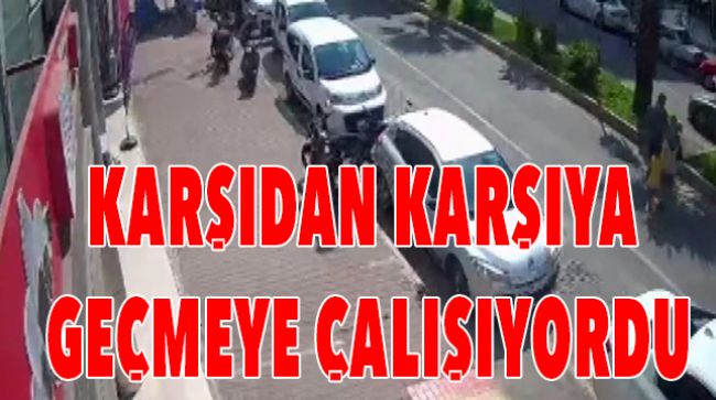 AKDENİZ’DE TRAFİK KAZASI