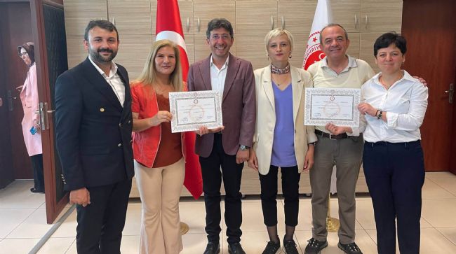 YEŞİL SOL PARTİ MERSİN MİLLETVEKİLLERİ MAZBATALARINI ALDI