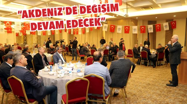 GÜLTAK MAHALLE MUHTARLARIYLA BİRARAYA GELDİ