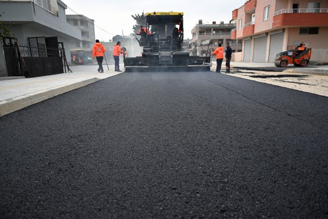Kazanlı’da Yollar Yenileniyor