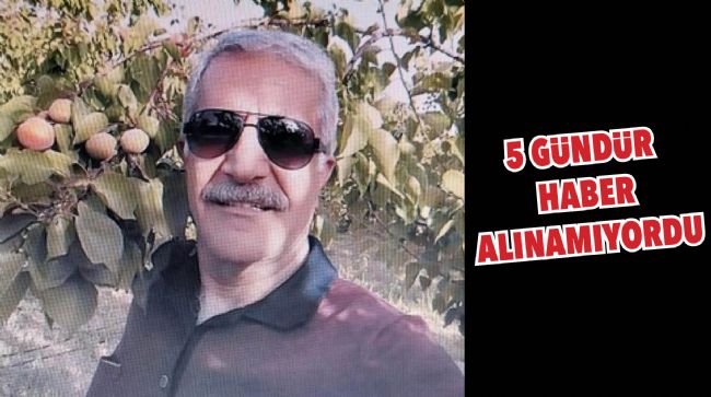 MERSİN’DE KAYIP ŞAHIS ARAÇ İÇİNDE ÖLÜ BULUNDU