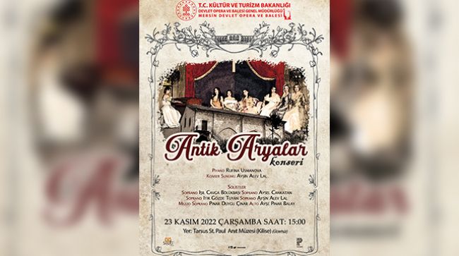 MERSİN DEVLET OPERA VE BALESİ TARSUSLU SANATSEVERLER İLE BULUŞUYOR