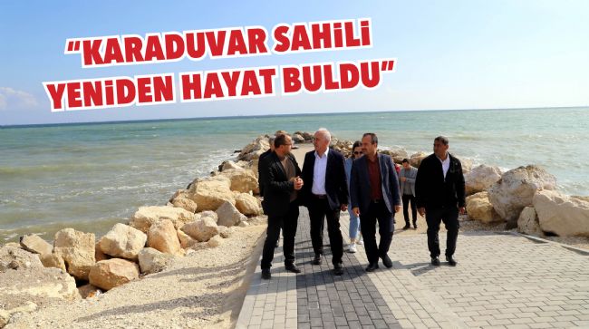 KARADUVAR SAHİLİ 2. ETAP PARK ÇALIŞMALARINDA SONA GELİNDİ