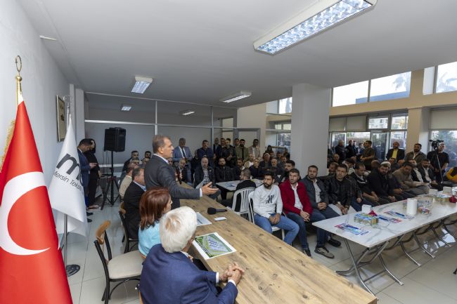 Başkan Seçer, METÜD üyeleriyle bir araya geldi