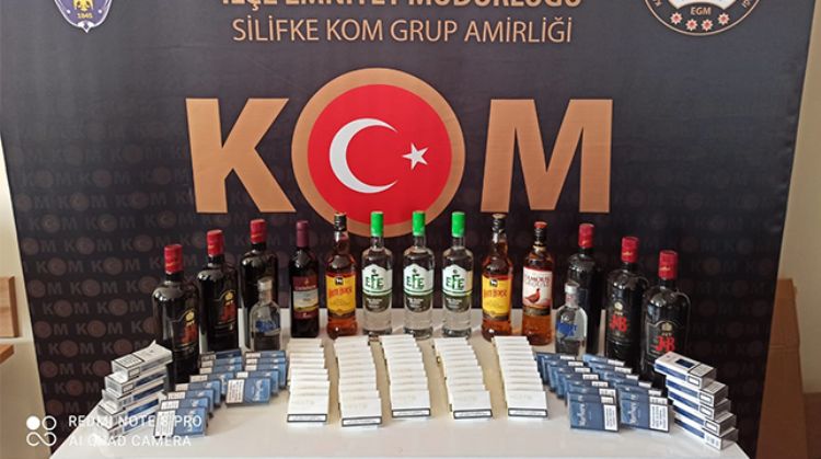 SİLİFKE’DE KAÇAKÇILIK OPERASYONU