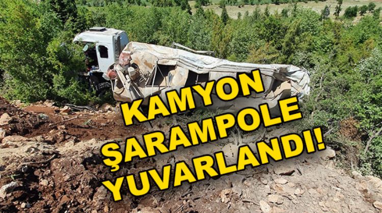 ÇAMLIYAYLA’DA TRAFİK KAZASI: 1 KİŞİ ÖLDÜ