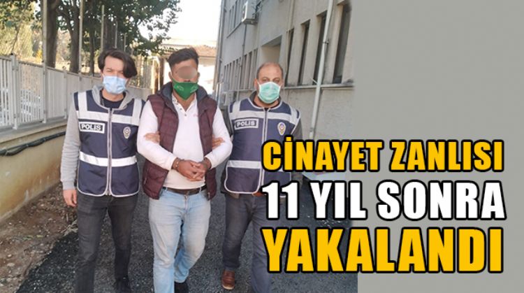 MERSİN’DE İKİ KİŞİNİN KATİLİ OLDUĞU İDDİA EDİLEN CİNAYET ZANLISI 11 YIL SONRA YAKALANDI