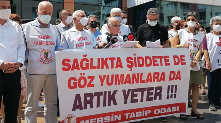 “SAĞLIKTA ŞİDDETE DE GÖZ YUMANLARA DA ARTIK YETER!”