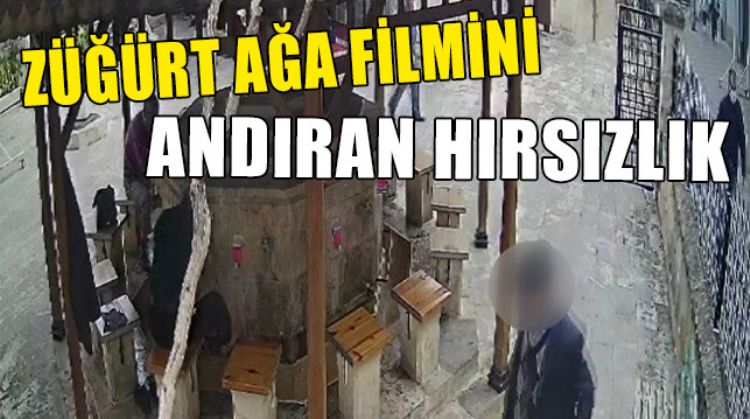 HIRSIZLIK ANI KAMERALARA YANSIDI