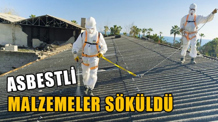 YENİŞEHİR’DE BİR BİNANIN YAPIMINDA ASBESTE RASTLANDI, EKİPLER HAREKETE GEÇTİ