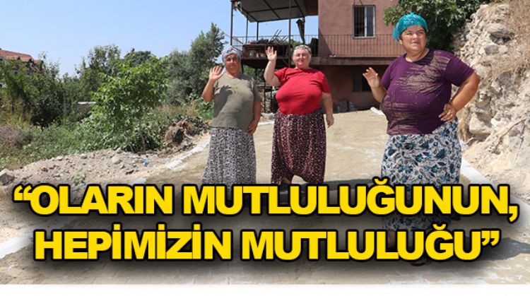 ENGELLİ KIZ KARDEŞLERİN BOZUK YOLUNA KİLİT PARKE DÖŞENDİ