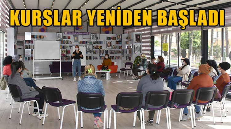 TARSUS’TA PANDEMİ MOLASI VERİLEN KURSLARA KAYITLAR YENİDEN BAŞLADI