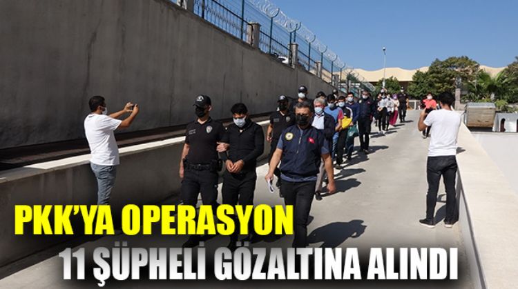 PKK TERÖR ÖRGÜTÜNE OPERASYON DÜZENLENDİ