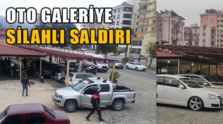 ANAMUR’DA OTO GALERİYE SİLAHLI SALDIRIDA 1 KİŞİ ÖLDÜ, 2 KİŞİ YARALANDI