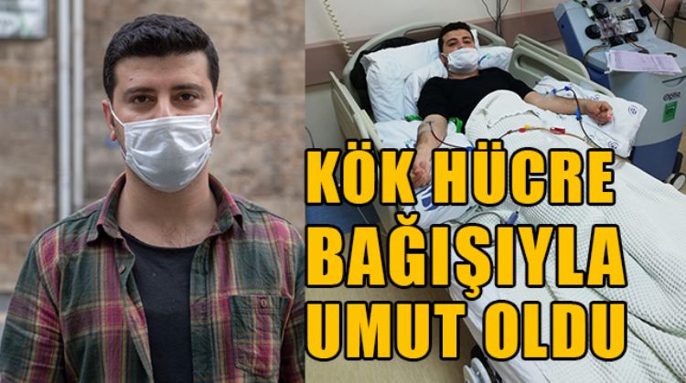 MERSİNLİ GAZETECİ TURAN DAL, KÖK HÜCRE BAĞIŞIYLA LÖSEMİ HASTASINA UMUT OLDU