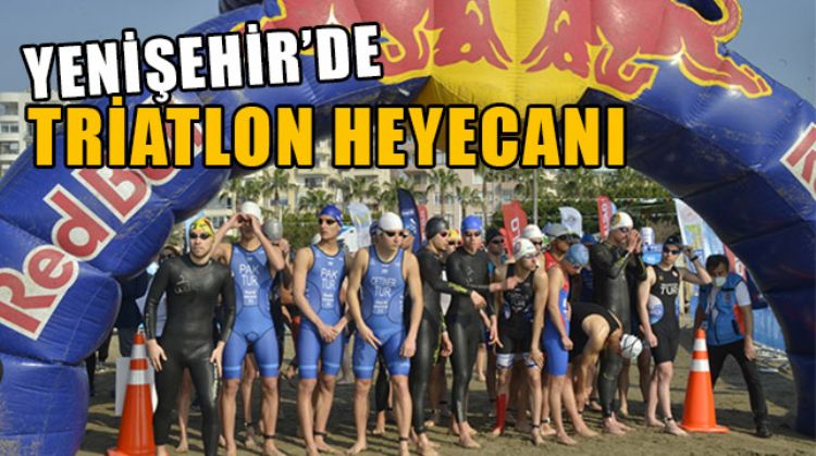 YENİŞEHİR’DE TRİATLON HEYECANI SÜRÜYOR