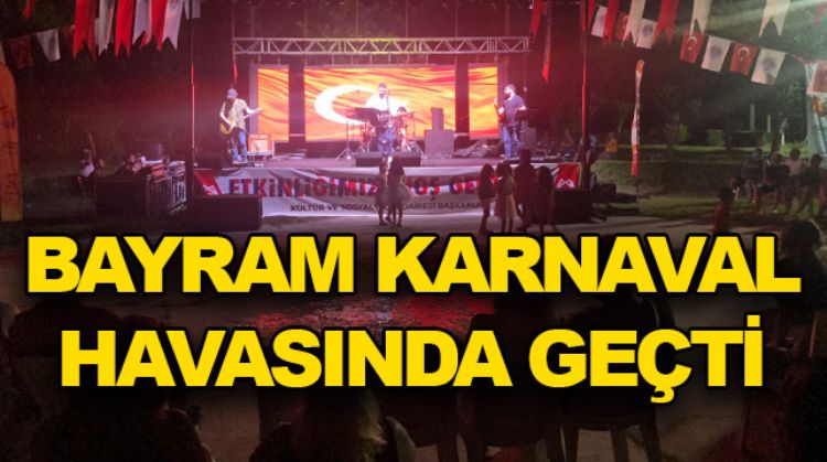 MERSİN BAYRAMDA KONSERE DOYDU