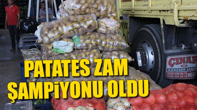 MERSİN’İN ŞAMPİYONU PATATES