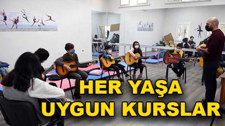 TARSUS BELEDİYESİNİN KURSLARI BÜYÜK İLGİ GÖRÜYOR