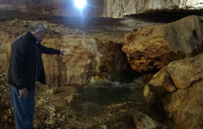 Cennet Obruğu'ndan 13 yıl sonra su çıktı